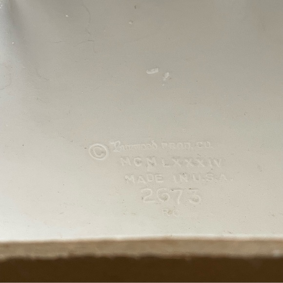 Vintage Burwood 1984 Hobnail Wall Pocket - Picture 5 of 8